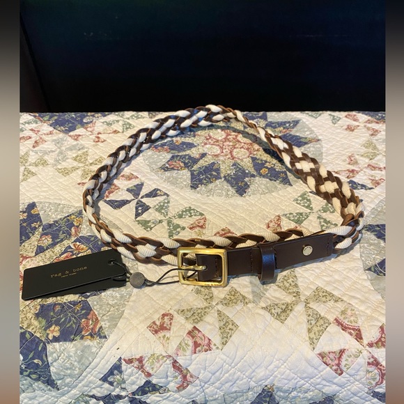 NWT Rag & Bone baby boyfriend woven belt main image 7